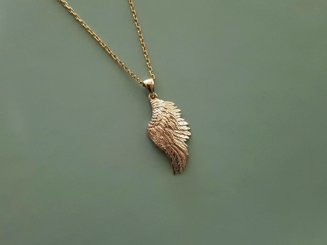 Wing necklace pendant