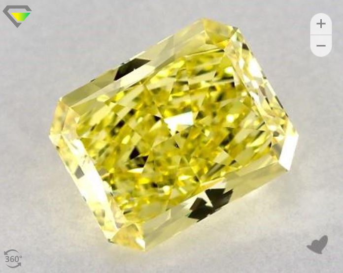 Yellow diamonds