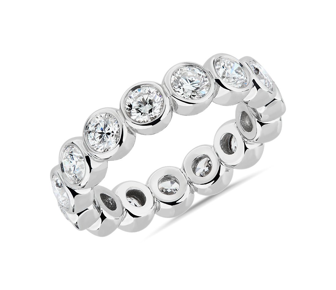 Bezel-Set Diamond Eternity Ring