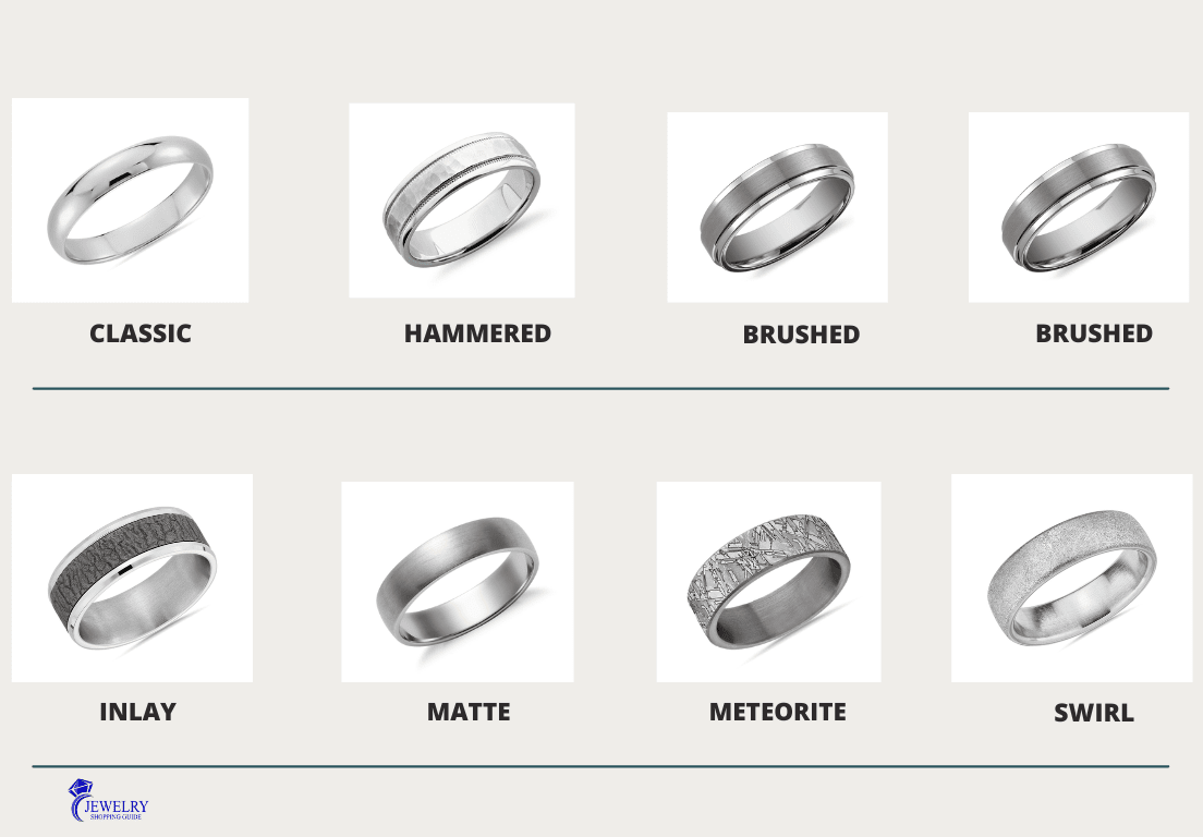 wedding ring finishes types