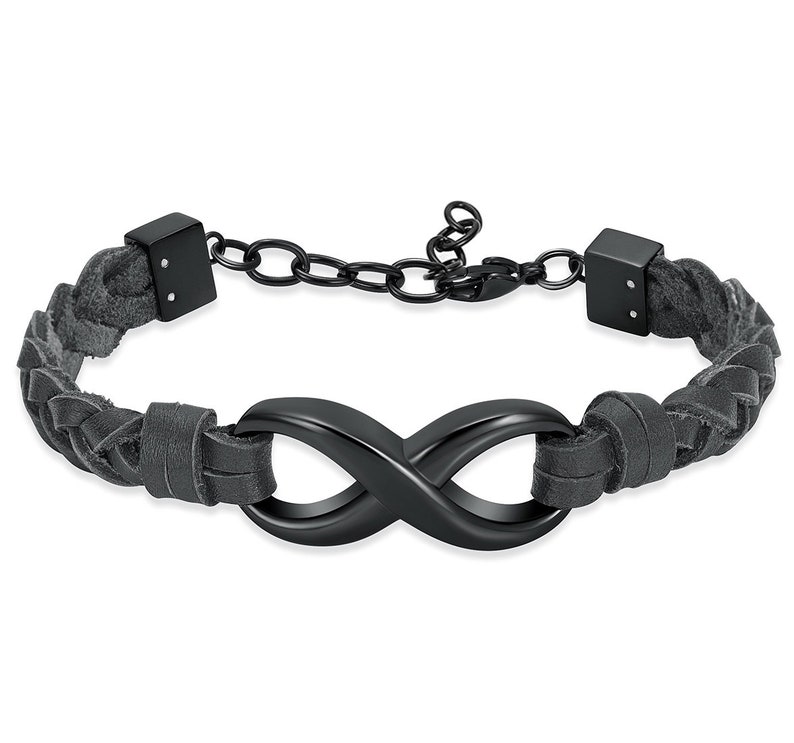 infinity mourning bracelet