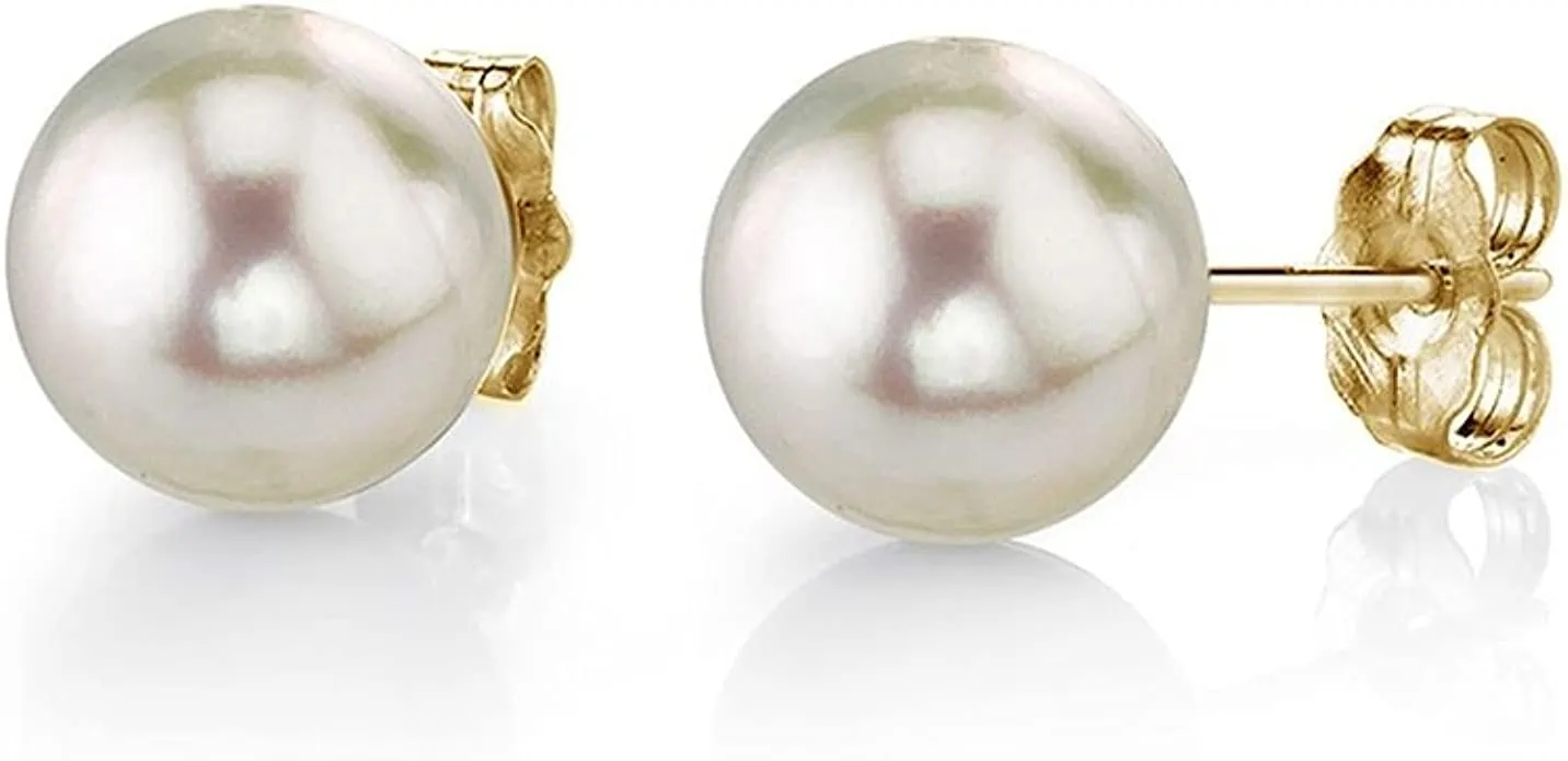 Akoya pearls stud earrings