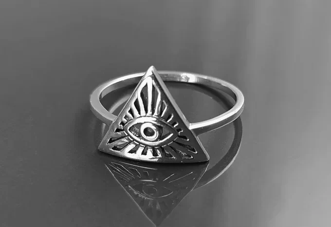 Eye of Providence ring