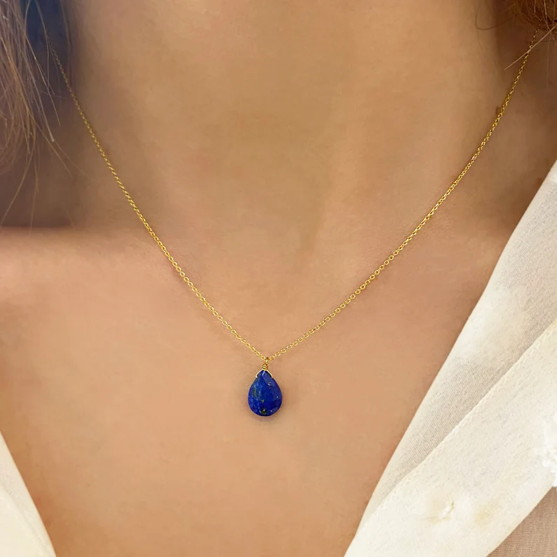 Genuine Lapis Lazuli Pendant
