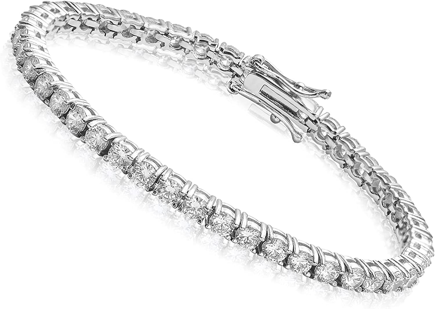 Cubic Zirconia Diamond Tennis Men’s Diamond Bracelets