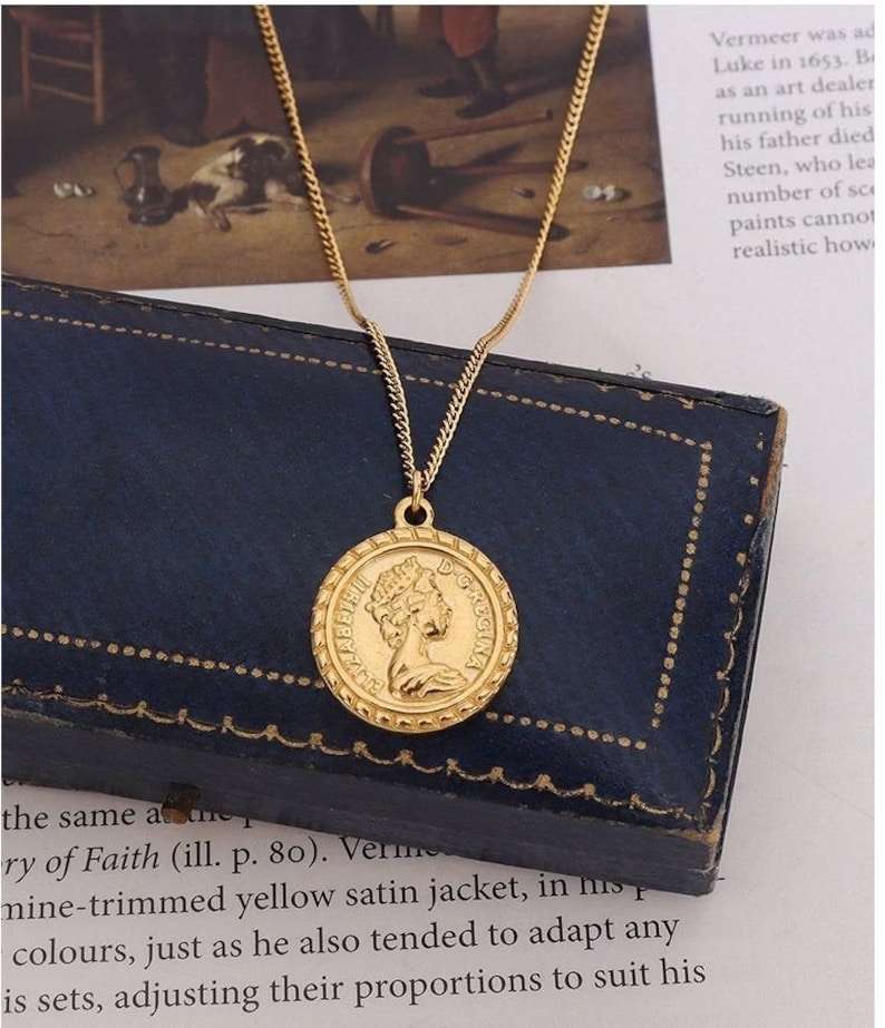 Elizabeth II Coin Necklace