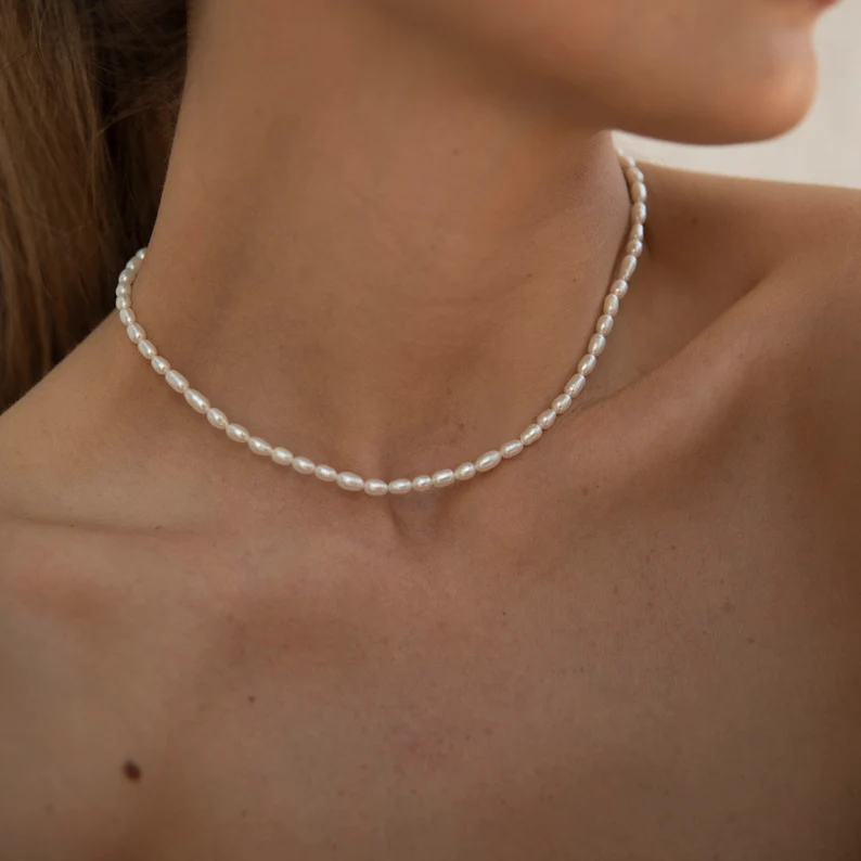 Freshwater Pearl Choker Necklace