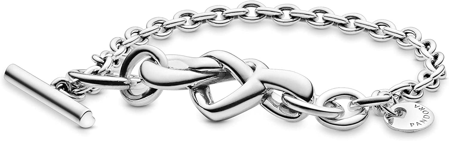 Pandora knotted heart bracelet