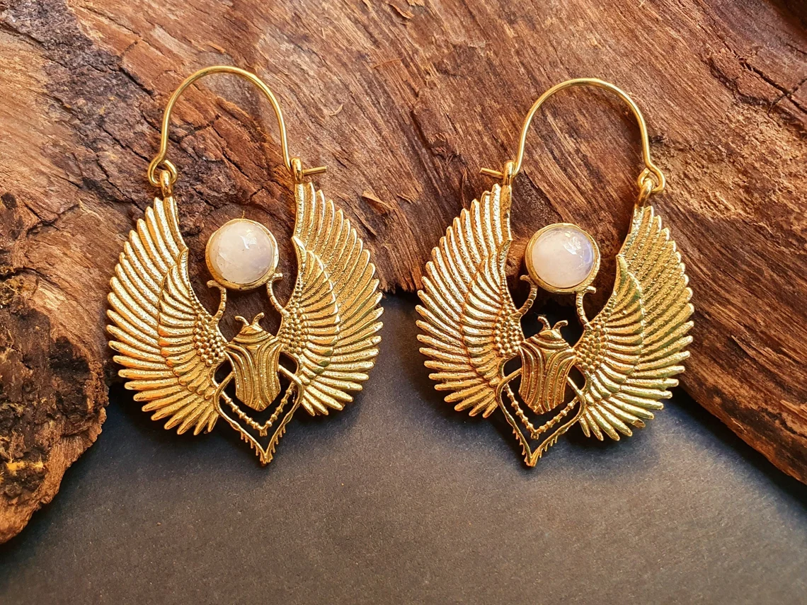 ancient egypt earrings