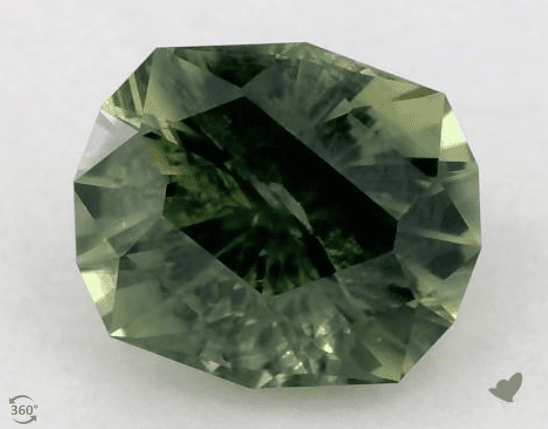 oval green sapphire