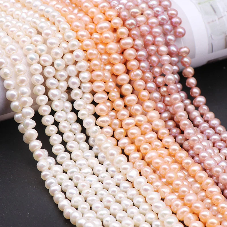 high luster freshwater pearl beads