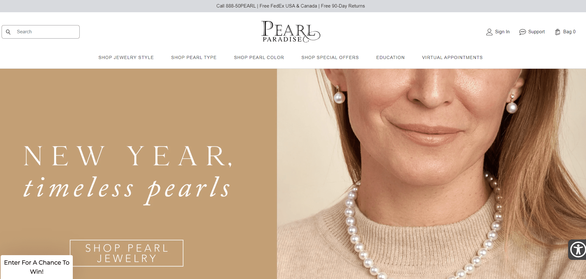 pearl paradise shop