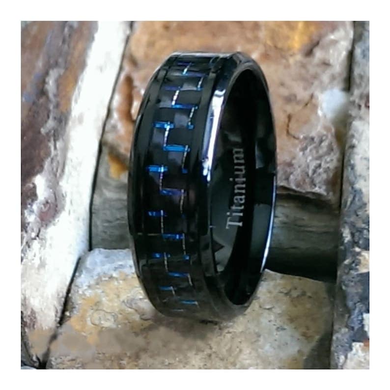 Modern Titanium Ring