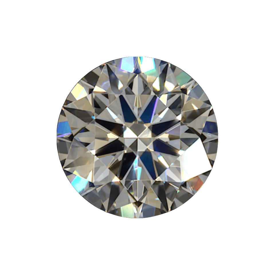 Brian Gavin Blue diamond with strong fluorescence