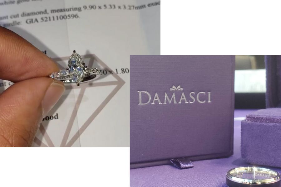 images of damasci rings
