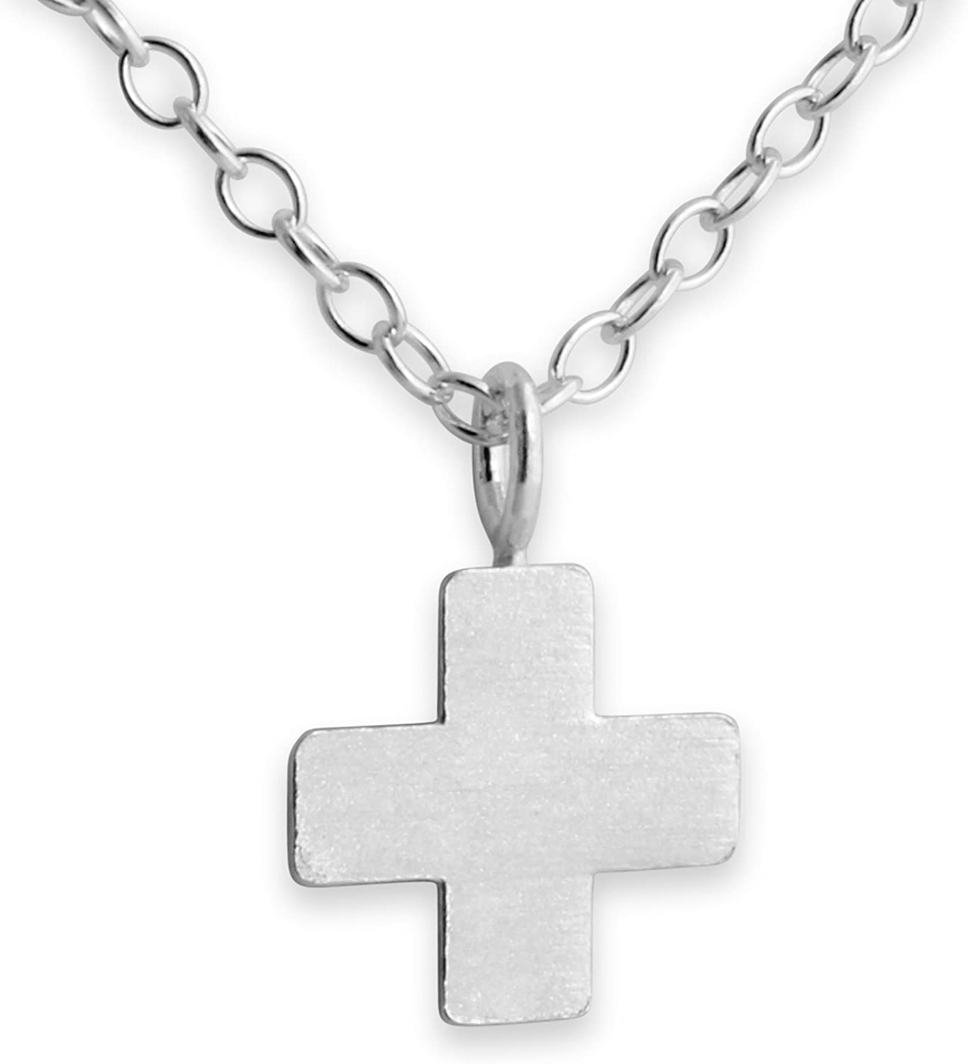 greek cross pendant necklace