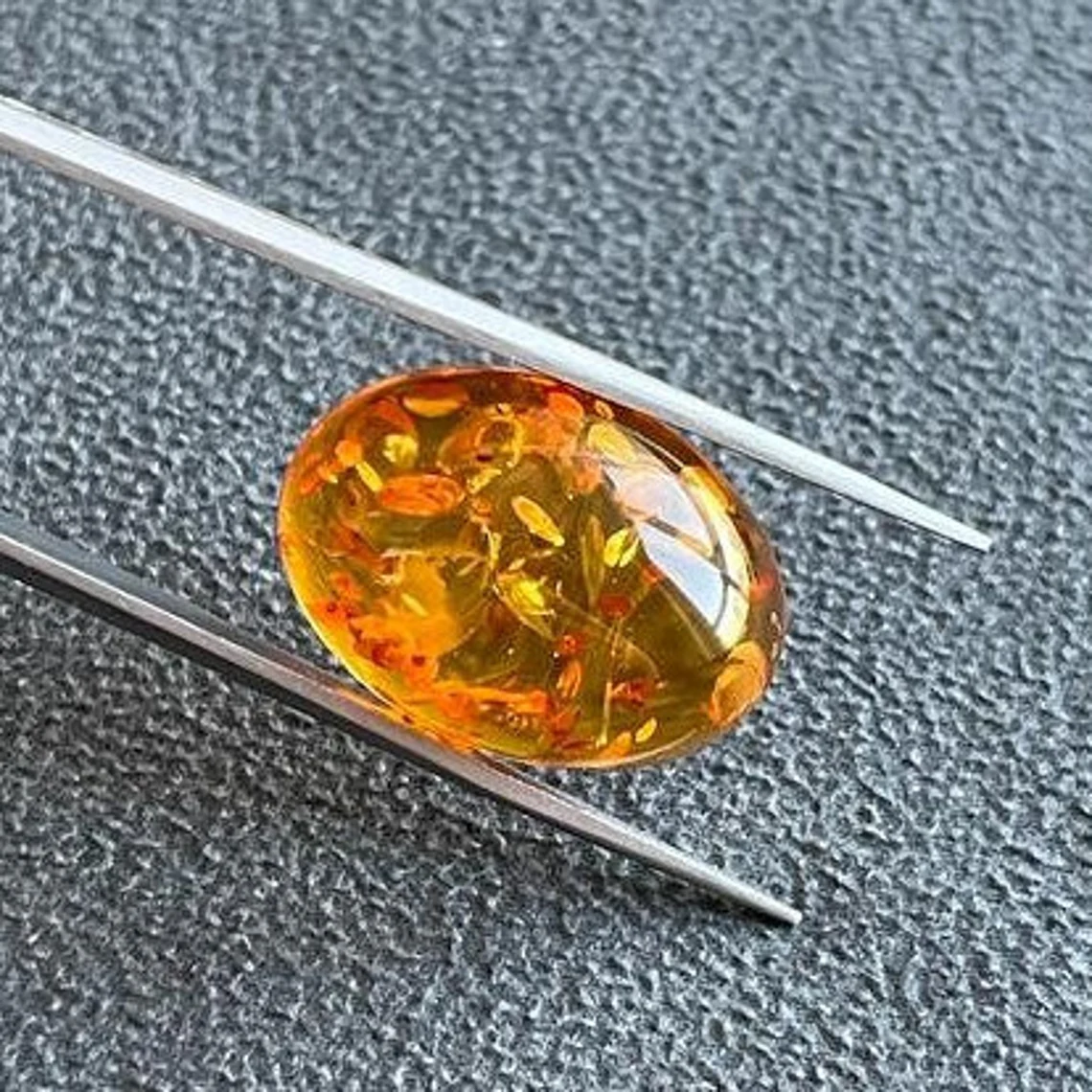 synthetic amber stone