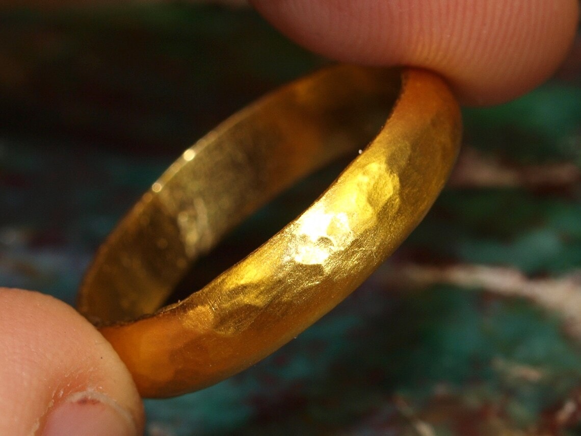 pure gold ring