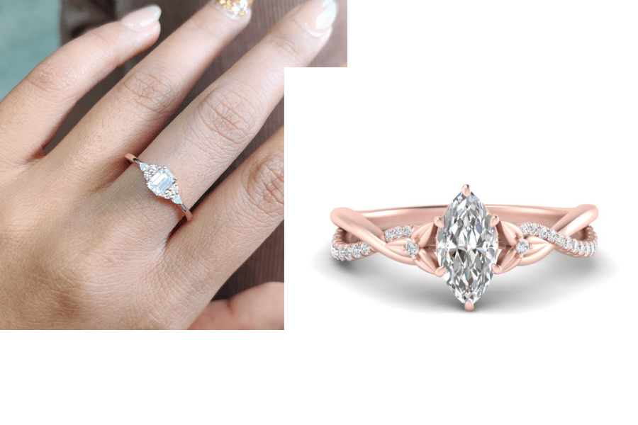 fascinating diamonds engagement rings