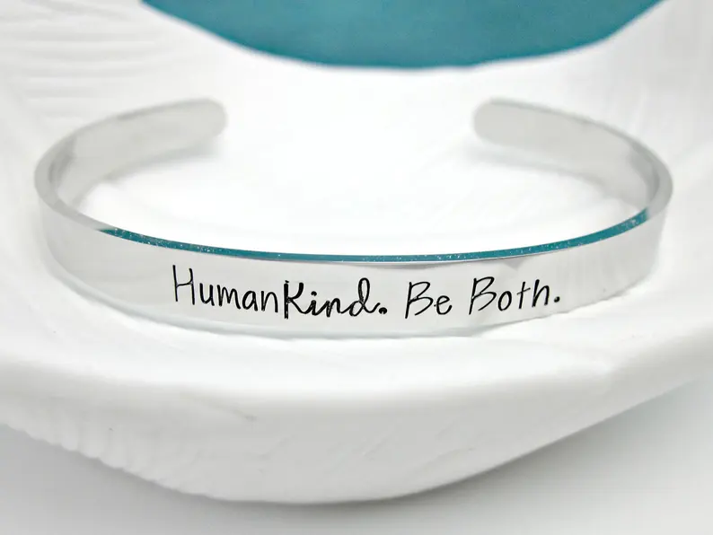 humankind be both affirmation bracelet