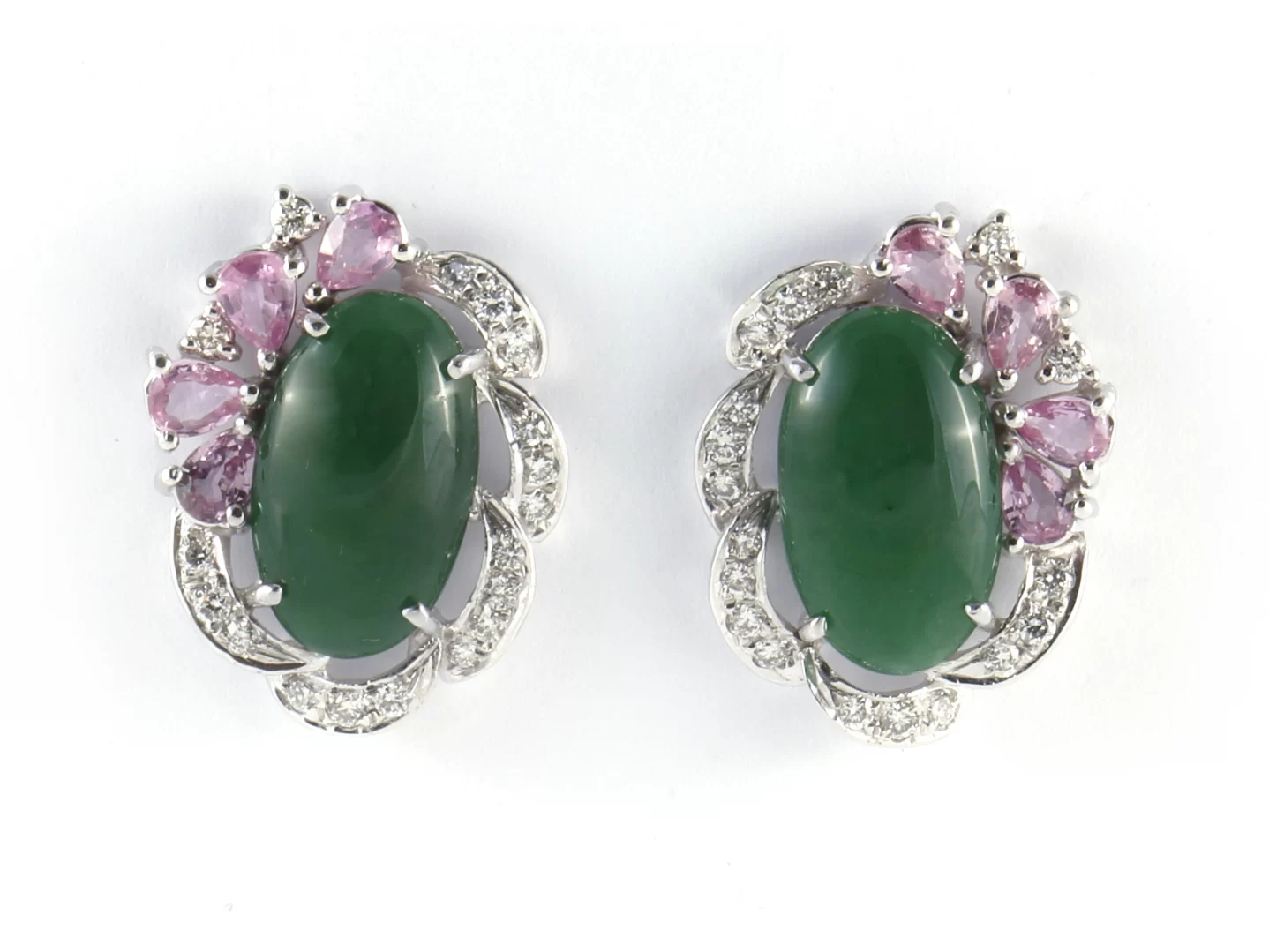 peachblossomgallery jade earrings