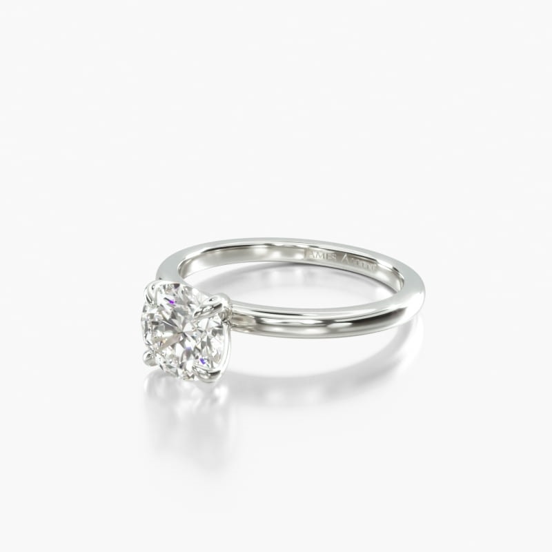 2.50 carat oval cut diamond engagement ring
