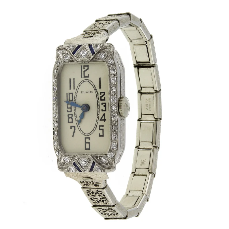 platinum elgin ladies wrist watch