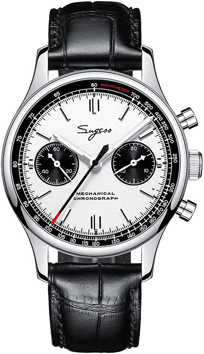 sugess mechanical chronograph watch