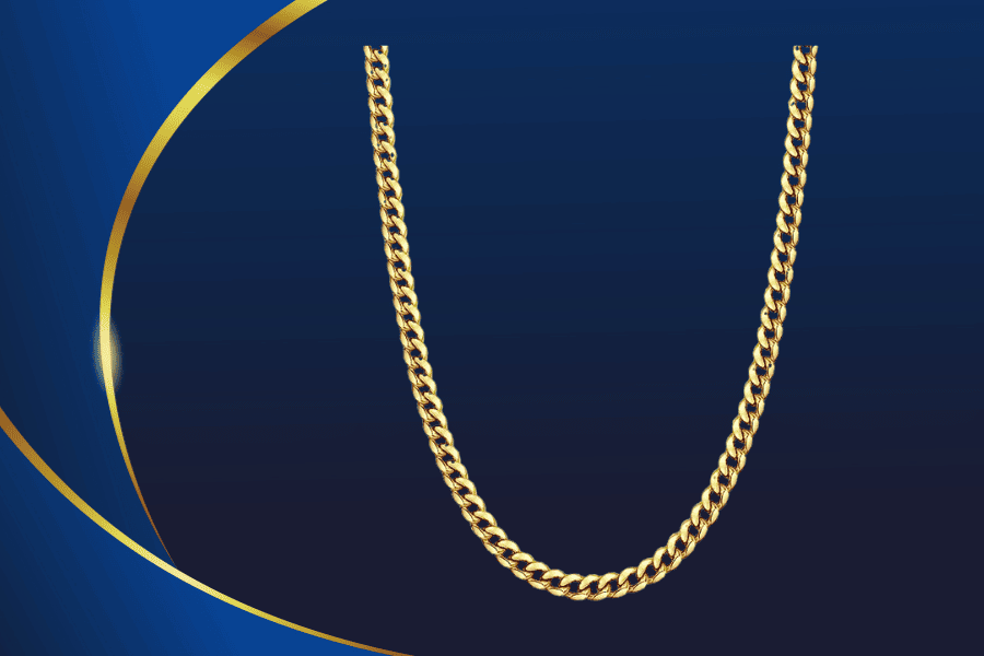 4mm gold chain