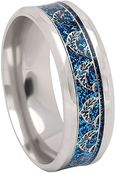 dolphin printed ring