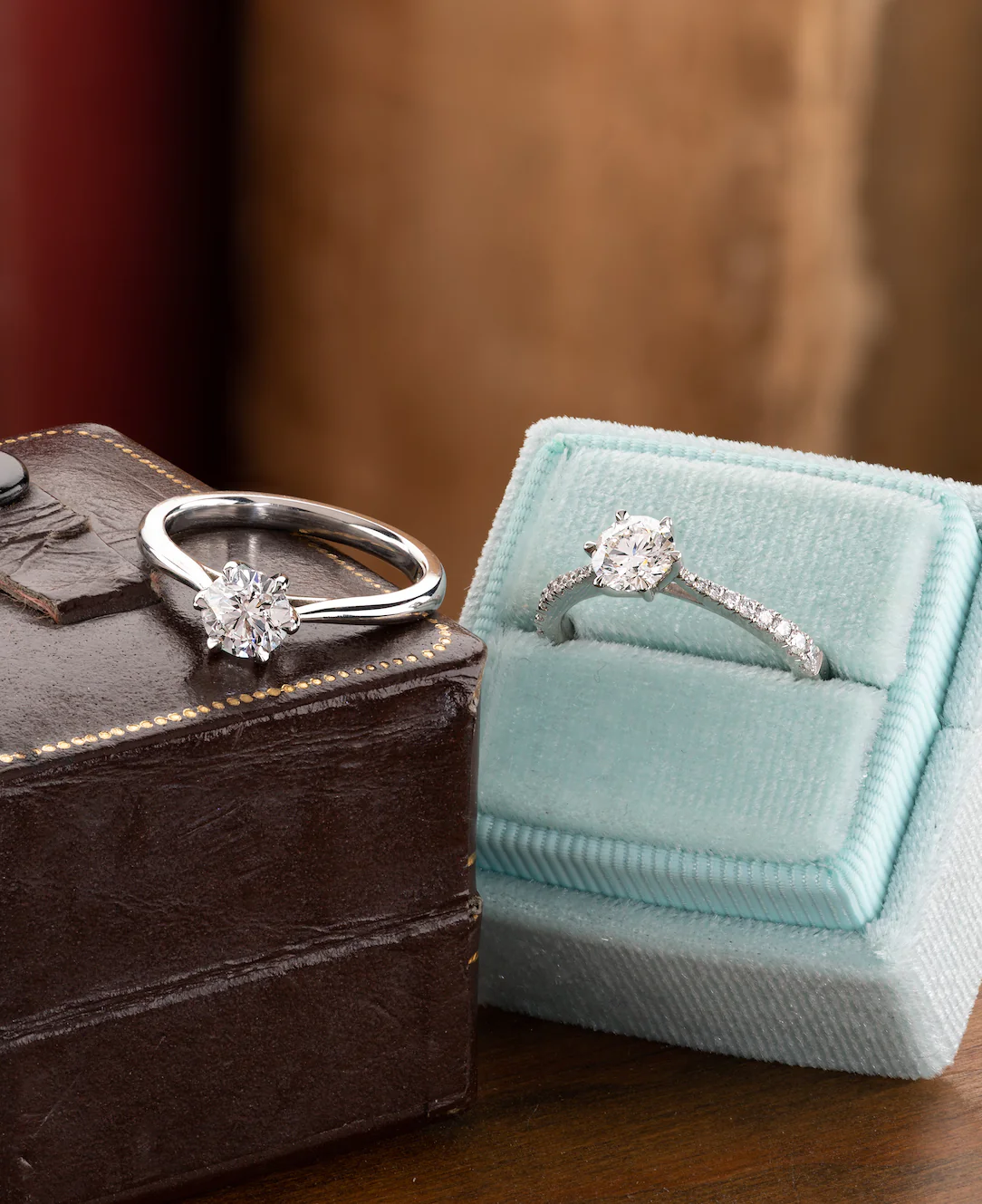 engagement rings from mitchel and co