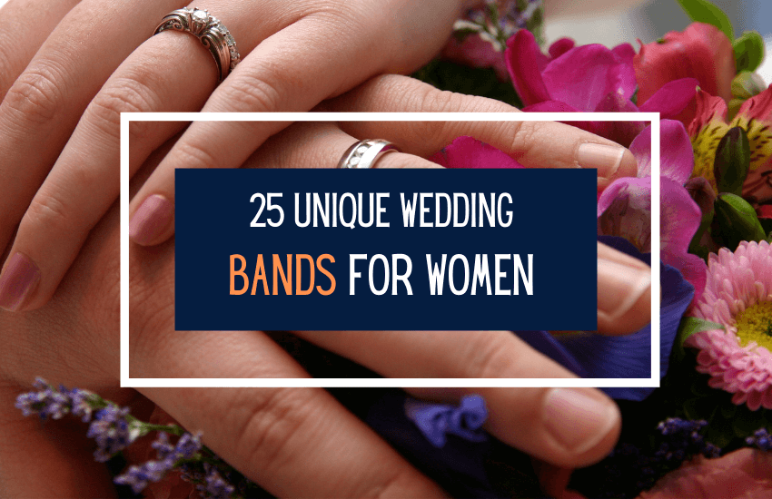 unique wedding bands for women