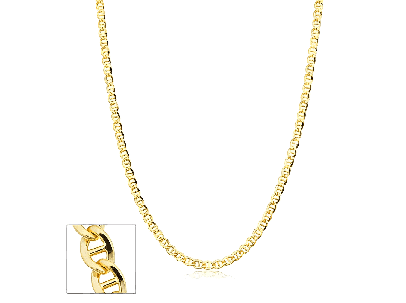 mariner link gold chain