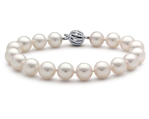 south sea pearl strand bracelet