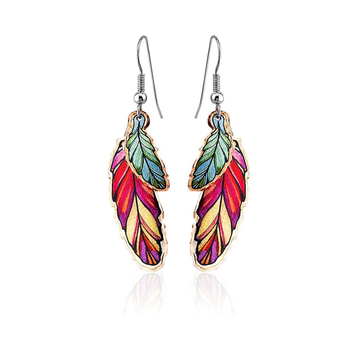 native american feather earrings