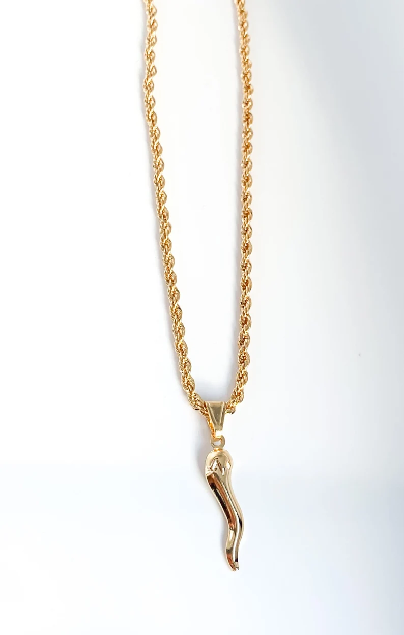 Italian Horn necklace