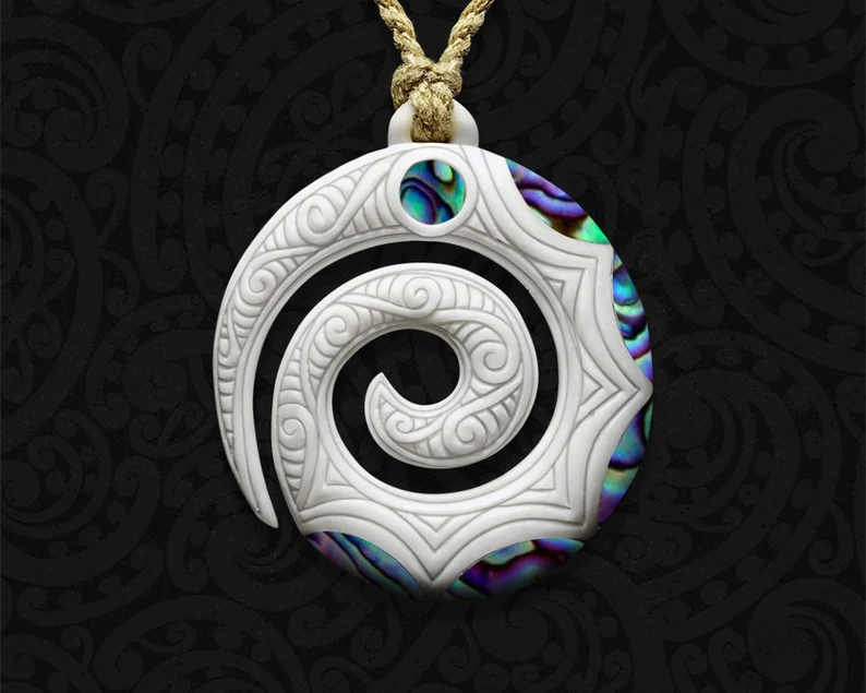 Maori Spiral Necklace