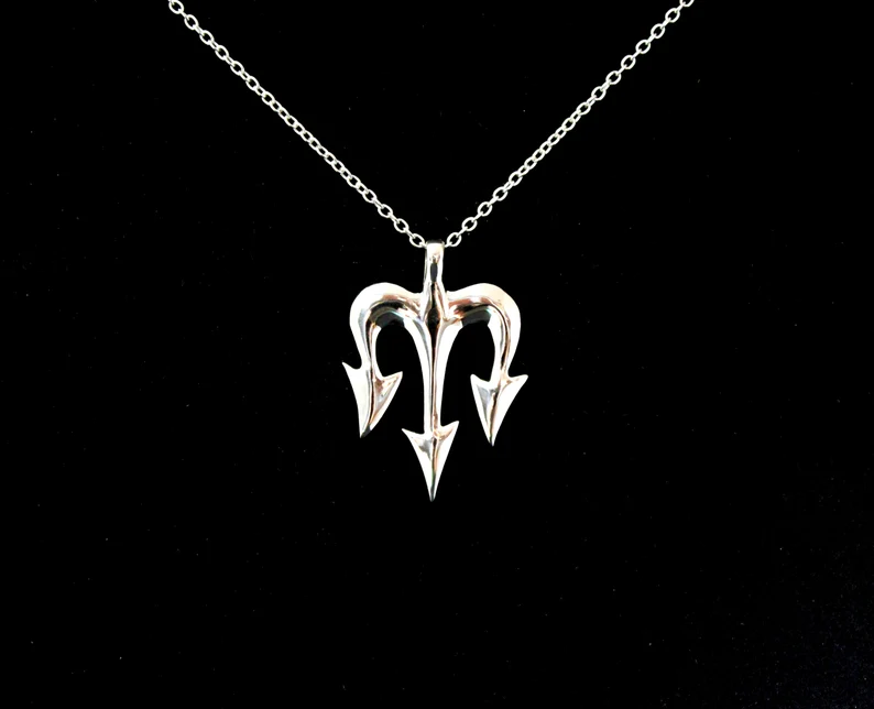 Neptune trident Necklace