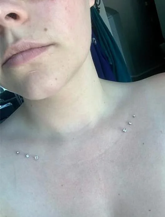 dermal anchor tops and base for dermal piercing