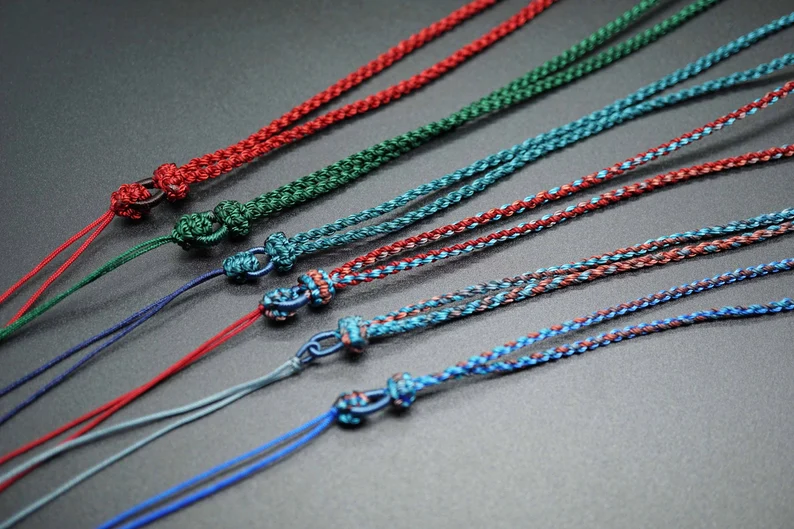 rope braid necklaces