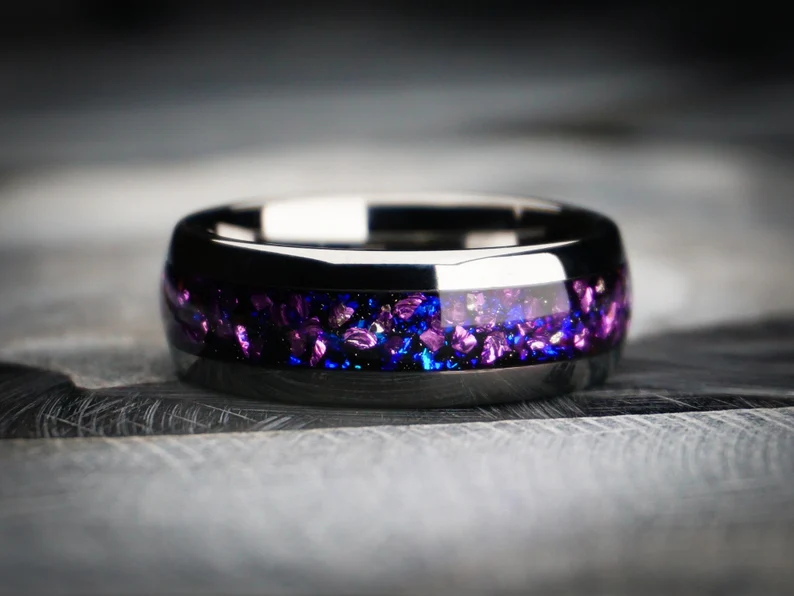 Alexandrite Tungsten Ring