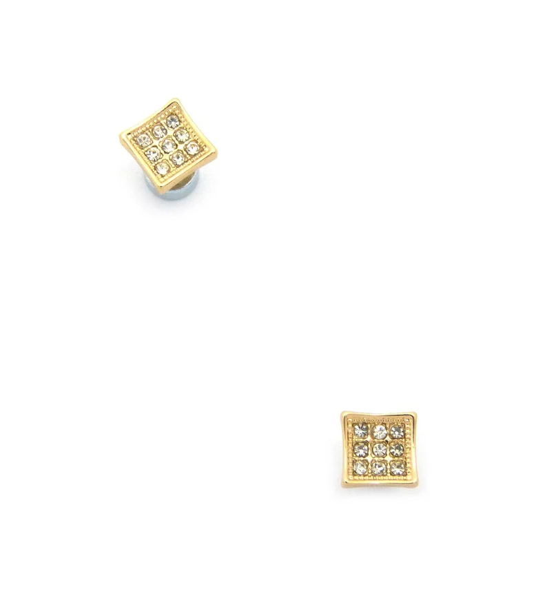 Square Magnetic Stud Earring