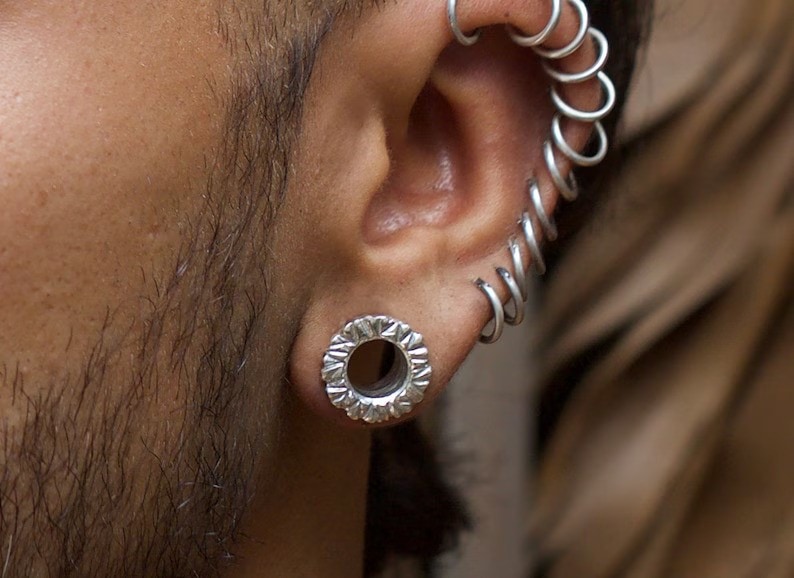 Sterling Silver Tunnel Plugs